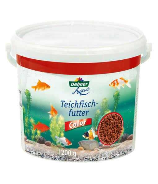 Dehner Aqua Teichfischfutter Color, 1200 G -Freien Garten Rabatt Geschäft 1146414 WE FS 001 DAquaTeichfischfutterColor1200g