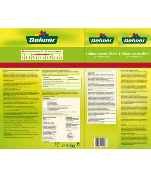 Dehner Unkrautvernichter + Rasendünger -Freien Garten Rabatt Geschäft 141754 WE DE 001 DehnerUnkrautvernichterplusRasenduenger5kg