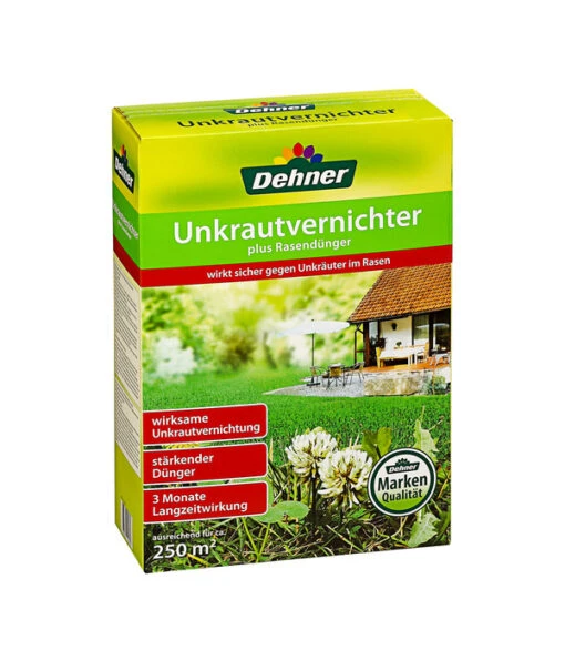 Dehner Unkrautvernichter + Rasendünger -Freien Garten Rabatt Geschäft 141754 WE FS 001 DehnerUnkrautvernichterplusRasenduenger5kg