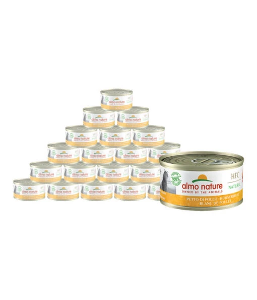 Almo Nature Nassfutter Für Katzen HFC Natural, Hühnerbrust, 24 X 70 G -Freien Garten Rabatt Geschäft