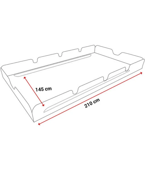 Angerer Sonnendach Swingtex Für 3-Sitzer Hollywoodschaukeln, 210 X 145 Cm -Freien Garten Rabatt Geschäft