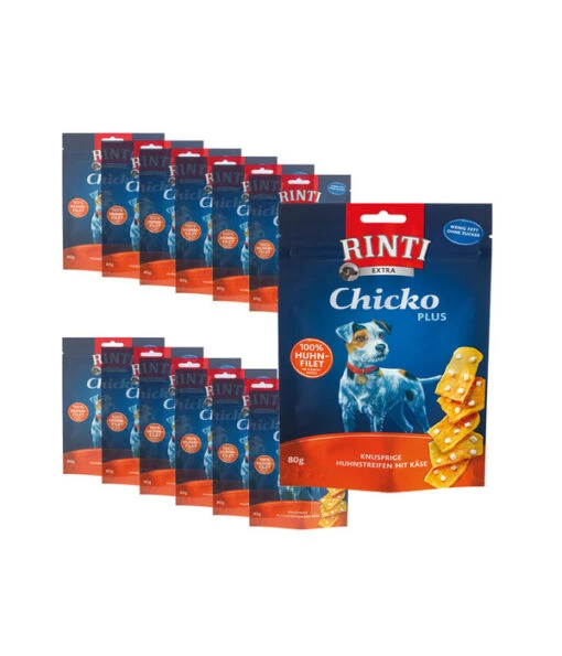 Rinti Hundesnack Chicko Plus Huhn, 12 X 80 G -Freien Garten Rabatt Geschäft 1741891 WE FS 001 RintiChickoPlusHuhn1280g