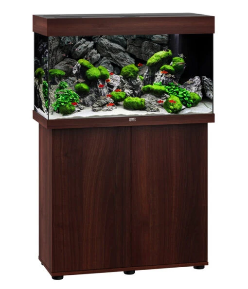 JUWEL® AQUARIUM Kombination Rio 125 LED, 125 L, Ca. B81/H123/T36 Cm -Freien Garten Rabatt Geschäft 1895234 6832935 WE FS 001 JuAqKombiRio125Dunkelbraun