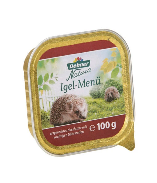 Dehner Natura Igelfutter, 16x100 G -Freien Garten Rabatt Geschäft 1987486 WE FS 001 DehnerNaturaIgelMenueSchale