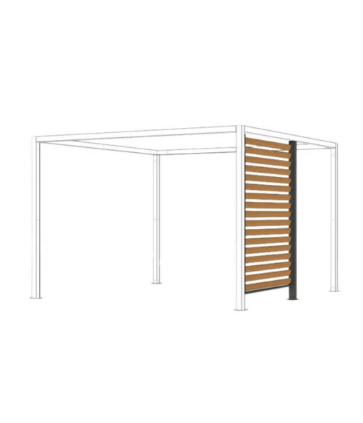 Siena Garden Schattenmanufaktur® Pergola Blende Holzoptik -Freien Garten Rabatt Geschäft 2012672 WE FS 001 SchattenmanufakturPergolaBlende