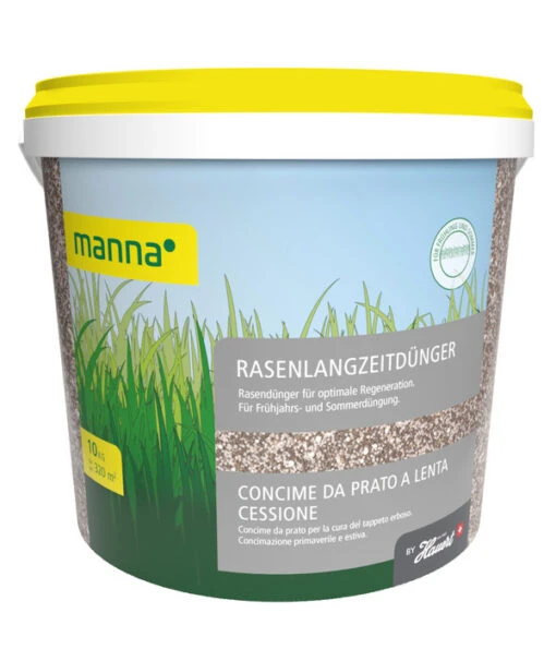 Manna Rasenlangzeitdünger, 10 Kg -Freien Garten Rabatt Geschäft 2014645 WE FS 001 MannaRasenlangzeitduenger10kg