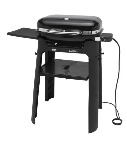 Weber Elektrogrill Lumin Stand, Ca. B90/H94/T48,5 Cm -Freien Garten Rabatt Geschäft 2031391 WE FS 001 WeberElektrogrillLuminStand