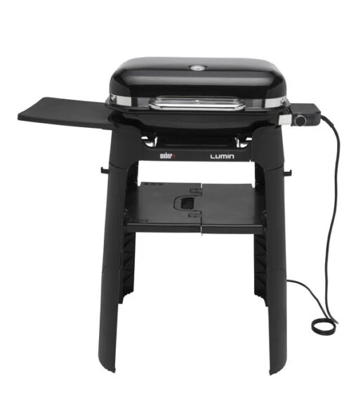 Weber Elektrogrill Lumin Stand, Ca. B90/H94/T48,5 Cm -Freien Garten Rabatt Geschäft 2031391 WE FS 002 WeberElektrogrillLuminStand