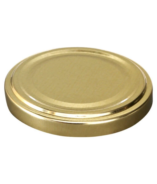 Schraubdeckel, Gold, Für Einkochgläser, Ø63 Mm, 10er-Set -Freien Garten Rabatt Geschäft 209296 BildD 001 DehnerErsatzdeckelFuerEinmachglasErsatzdeckel63Mm10St