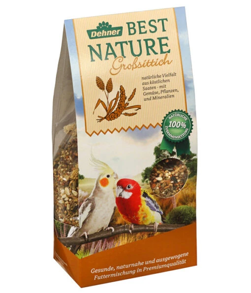 Dehner Best Nature Vogelfutter Großsittiche -Freien Garten Rabatt Geschäft 2441780 WE FS 001 DehnerBestNatureVogelfutterGrosssittich750g