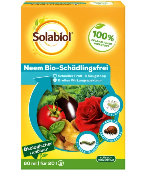 Solabiol® Neem Bio-Schädlingsfrei -Freien Garten Rabatt Geschäft 2545721 WE FS 001 SolabiolNeemBioSchaedlingsfreiBuchsbaumzuensler