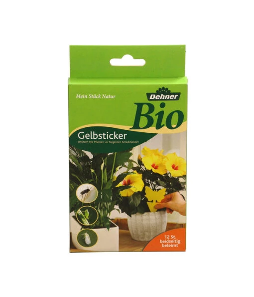 Dehner Bio Gelbsticker, 12er-Set -Freien Garten Rabatt Geschäft 2695039 WE FS 001 DehnerBioGelbsticker12Stueck