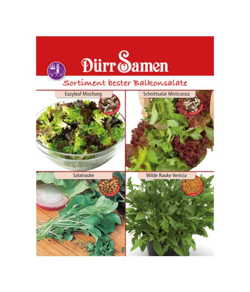 Dürr Samen Sortiment Bester Balkonsalate -Freien Garten Rabatt Geschäft 2727667 WE FS 001 DuerrSamenBestebalkonsalateport