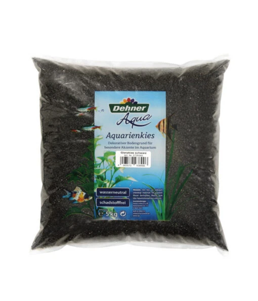 Dehner Aqua Aquarienkies Glanzkies, 2-3 Mm, 5 Kg -Freien Garten Rabatt Geschäft 2739365 WE FS 001 DehnerAquaGlanzkiesSchwarz5kg