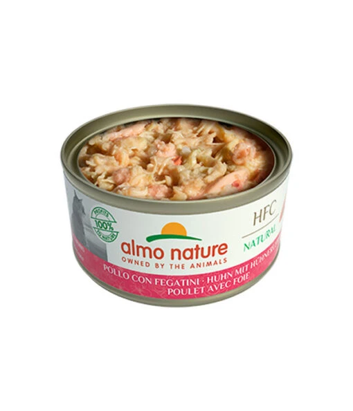 Almo Nature Nassfutter Für Katzen HFC Natural, Huhn Mit Hühnerleber, 24 X 70 G -Freien Garten Rabatt Geschäft