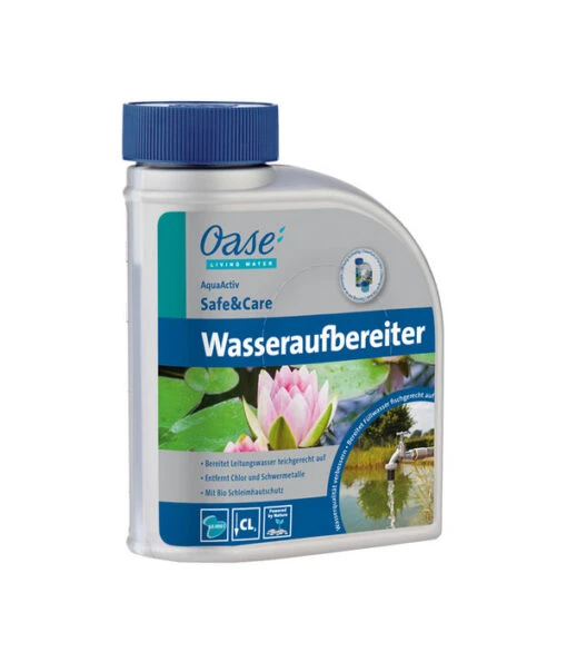 Oase Wasseraufbereiter AquaActiv Safe&Care, 500 Ml -Freien Garten Rabatt Geschäft 2960144 WE FS 001 OaseTeichtechnikTeichWasserGartenteichSafeundcare500ml