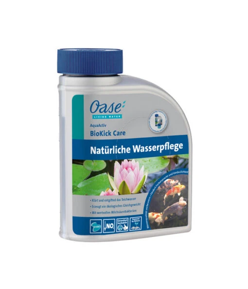 Oase Wasserpflege AquaActiv BioKick Care, 500 Ml -Freien Garten Rabatt Geschäft 2960151 WE FS 001 OaseTeichtechnikTeichWasserGartenteichBiokickcare500ml