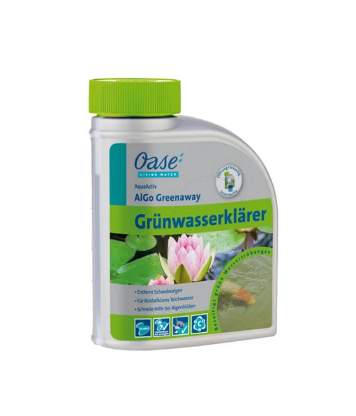 Oase Grünwasserklärer AquaActiv AlGo Greenaway, 500 Ml -Freien Garten Rabatt Geschäft 2960219 WE FS 001 OaseTeichtechnikTeichWasserGartenteichAlgogreenaway500ml