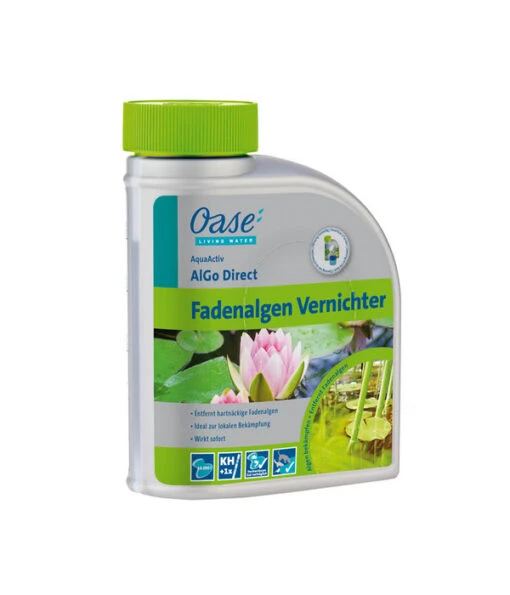 Oase Fadenalgen Vernichter AquaActiv AlGo Direct, 500 Ml -Freien Garten Rabatt Geschäft 2960227 WE FS 002 OaseTeichtechnikTeichWasserGartenteichAlgodirect500ml