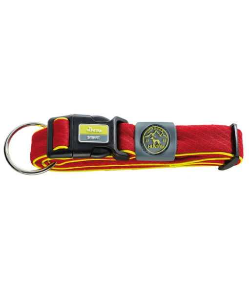 HUNTER® Hundehalsband Maui Vario Plus -Freien Garten Rabatt Geschäft 3131471 WE FS 001 HunterHalsungMauirotXS