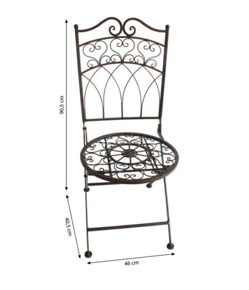 Metallstuhl Antik -Freien Garten Rabatt Geschäft 3214798 WE BG 001 Metallstuhlantik