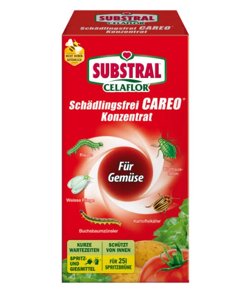 Substral® Celaflor® Schädlingsfrei Careo® Für Gemüse, 250 Ml -Freien Garten Rabatt Geschäft 3653490 WE FS 001 SubstralCelaflorSchaedlingsfreiCareoGemuese250mlInsektizidInsektenmittelSchaedlingsmittel