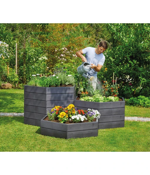 Garantia Hochbeet-System Ergo Wood -Freien Garten Rabatt Geschäft 3705803 WE MO 001 HochbeetOttoGrafAnpflanzenNEU