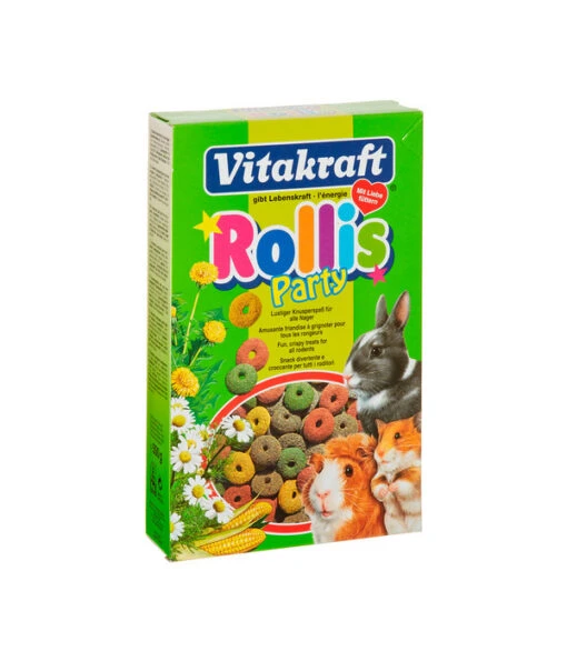 Vitakraft® Nagersnack Rollis Party -Freien Garten Rabatt Geschäft 3872280 BildFS 001 ErgaenzungsfutterVitakraftRollisPartyRollisParty500GNager