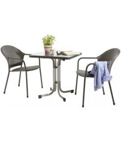 Sieger Boulevard-Klapptisch Mecalit®-PRO, Ca. B70/H72/T70 Cm -Freien Garten Rabatt Geschäft 3885589 WE FS 001 GruppeCesao