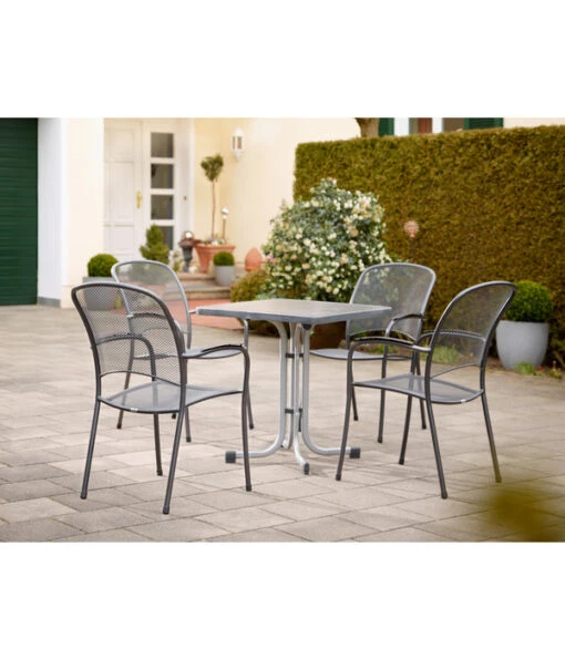 Sieger Boulevard-Klapptisch Mecalit®-PRO, Ca. B70/H72/T70 Cm -Freien Garten Rabatt Geschäft 3885589 WE MO 001 Gruppecarlo