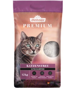 Dehner Premium Katzenstreu Ultra, Klumpend -Freien Garten Rabatt Geschäft 4026944 PR FS 001 PQ Katzenstreu Ultra 12kg