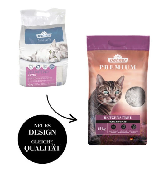 Dehner Premium Katzenstreu Ultra, Klumpend -Freien Garten Rabatt Geschäft 4026944 WE FS 002 DehnerPremiumqualitaetKatzenstreuKlumpendUltra12kg