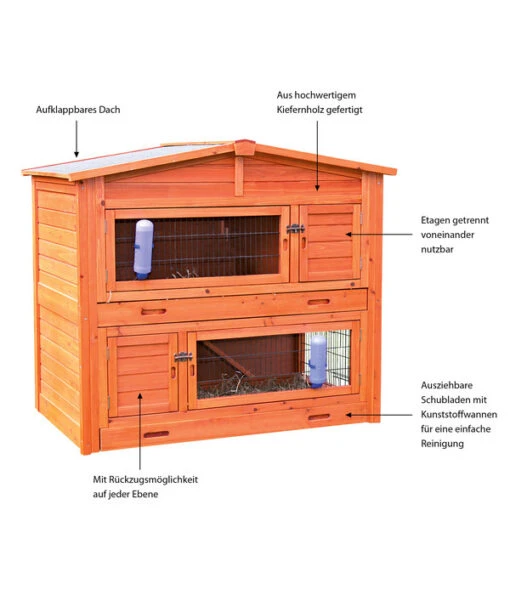 Trixie Natura Kleintierstall -Freien Garten Rabatt Geschäft