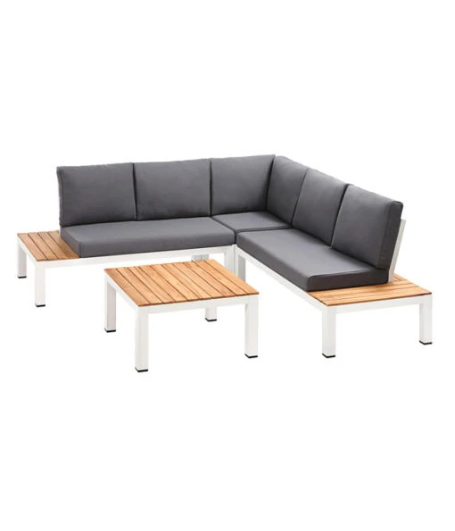 Dehner Aluminium-Lounge Malibu, 2-teilig -Freien Garten Rabatt Geschäft 4209870 WE FS 001 LoungeMalibuNEU