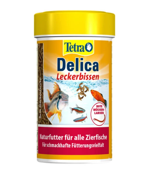 Tetra Fischergänzungsfutter Delica Mückenlarven -Freien Garten Rabatt Geschäft 434266 WE FS 001 TetraDelicaLeckerbissen