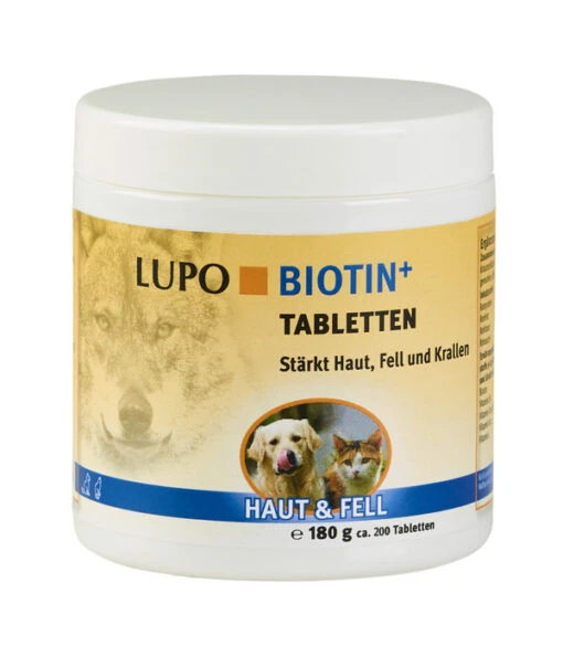 LUPOSAN Ergänzungsfutter Für Katzen LUPO Biotin+ Tabletten -Freien Garten Rabatt Geschäft 4404885 WE FS 001 LuposanHundenahrungergaenzungBiotinplusTabletten