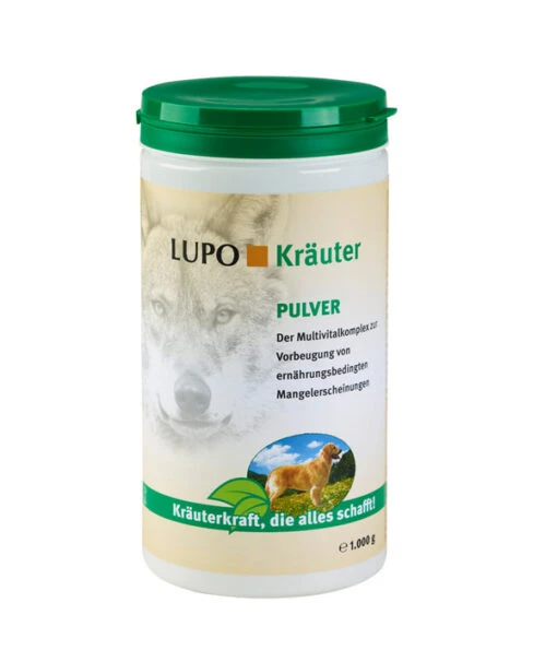 LUPOSAN Ergänzungsfutter Für Hunde LUPO Kräuter Pulver -Freien Garten Rabatt Geschäft 4404935 WE FS 001 LuposanHundenahrungsergaenzungKaeuterPulver