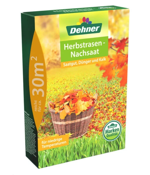 Dehner Herbstrasen-Nachsaat -Freien Garten Rabatt Geschäft 4440285 WE FS 001 DehnerHerbstRasensaat