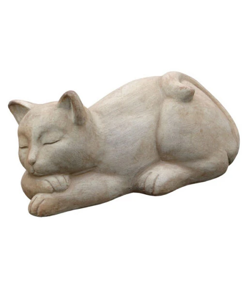 Terrakotta-Katze Schlafend, 14 X 17 X 32 Cm -Freien Garten Rabatt Geschäft 5147368 BildFS 001 TerrakottaKatzeSchlafendTerrKatzeSchlafend