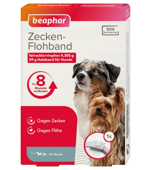 Beaphar Zecken-Flohband, 60 Cm -Freien Garten Rabatt Geschäft 532283 WE FS 001 BeaHZbhZeckenFlohbandHund