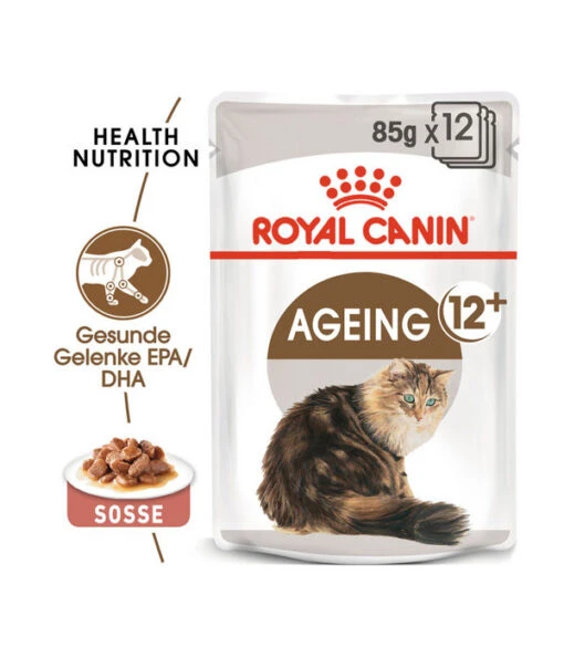 ROYAL CANIN® Nassfutter Für Katzen Ageing 12+, 12 X 85 G -Freien Garten Rabatt Geschäft