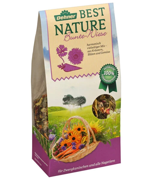 Dehner Best Nature Bunte-Wiese, 175 G -Freien Garten Rabatt Geschäft 5481197 WE FS 001 DehnerBestNatureNagersnacksBunteWiese125g