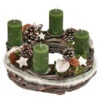 Adventskranz, Grün/braun, Ø 30 Cm -Freien Garten Rabatt Geschäft 6395818 PR FS 002 75bAdventskranzREbegarnWiInternetgrnDehnerExpressHerzig 6194674