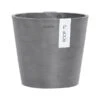 Ecopots Kunststoff-Topf Amsterdam Wall, Rund, Grau, Ca. Ø21,8/H17,5 Cm -Freien Garten Rabatt Geschäft 6614887 WE FS 001 EcopotsKunststoffTopfAmsterdamWallrundgrau