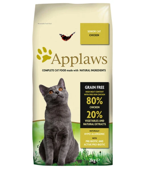 Applaws Cat Trockenfutter Für Katzen Senior, Huhn -Freien Garten Rabatt Geschäft 6632178 WE FS 001 PupAppKFTHuhnSenior2kg