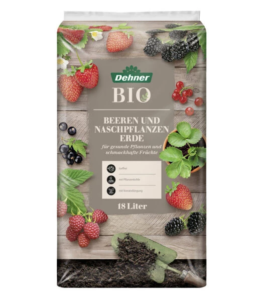 Dehner Bio Beeren Und Naschpflanzenerde, 54 X 18 Liter -Freien Garten Rabatt Geschäft 6632897 WE FS 002 DehnerBioBeerenundNaschpflanzenerde18l