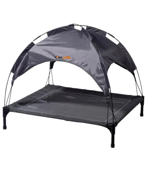 Dobar Petlife Outdoor-Hundeliege, Inkl. Sonnendach, Ca. B89,5/H86/T80 Cm -Freien Garten Rabatt Geschäft 6689806 WE FS 001 DobarHundeOutdoorLiege