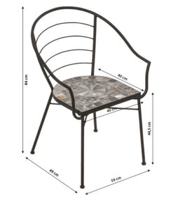 Dehner Mosaiksessel Grazia -Freien Garten Rabatt Geschäft 6702286 WE BG 001 MosaiksesselGraziaNeu