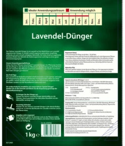 Ausgewählte Produkte -Freien Garten Rabatt Geschäft 6704704 WE DE 001 Lavendelduenger1kgMQ