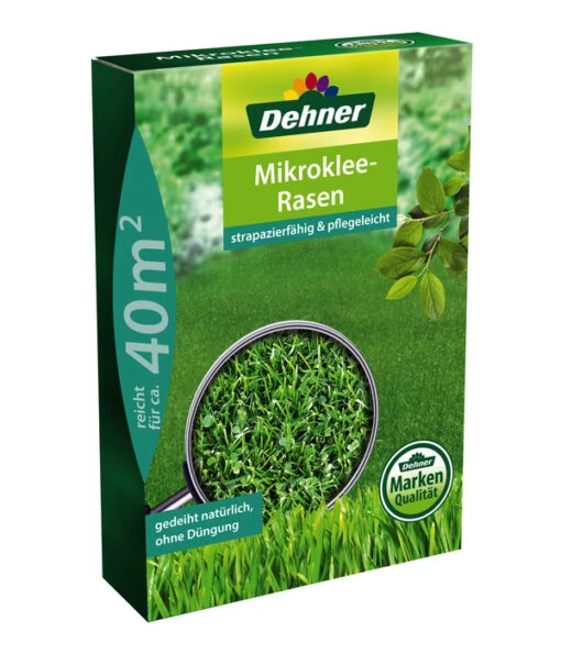 Dehner Saatgut Mikroklee-Rasensaatmischung -Freien Garten Rabatt Geschäft 6728646 WE FS 001 MikrokleeRasen